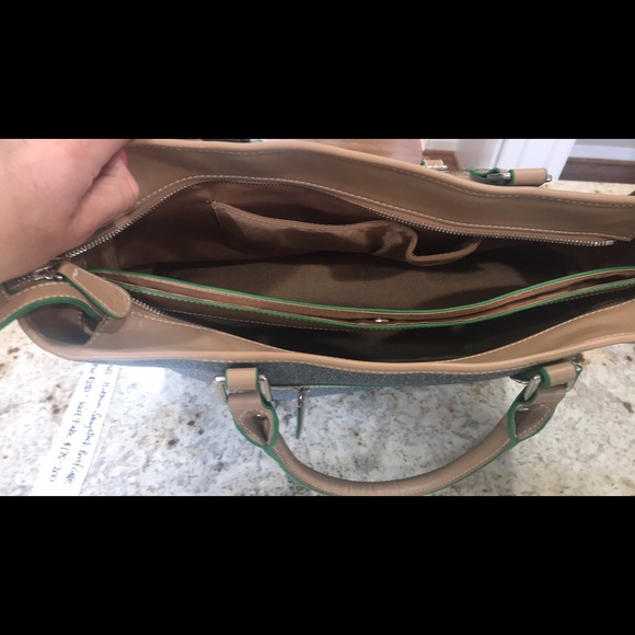 3 lily pads midtown saugatuck briefcase - Picture 3 of 3